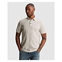 CPSS2606864 911 Cast Iron Short sleeve polo slim fit popcorn jersey melange Naturel Melee