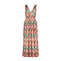 67425-60 MILA 615 Geisha Dress smock jersey AOP  Pr.01-26-2 teal/fuchsia