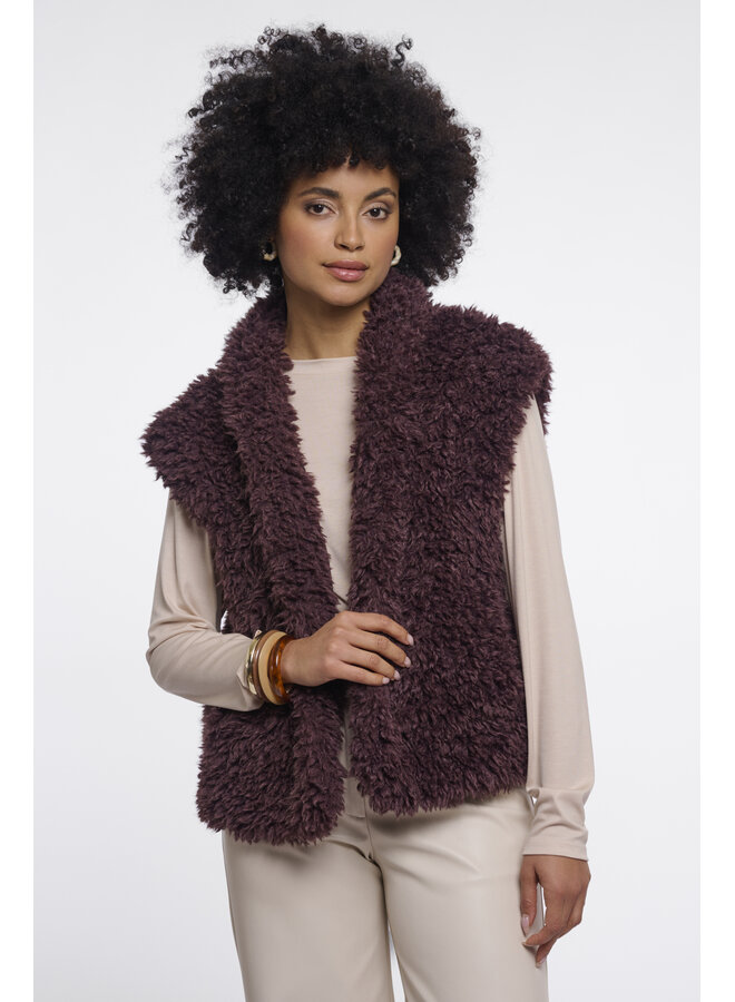 Freya 7002611 Rino & Pelle Waistcoat Chocolate bean