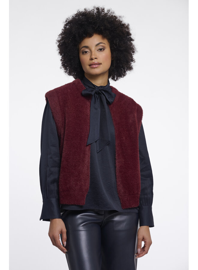 Elona 5002611 Rino & Pelle Short waistcoat Sangria
