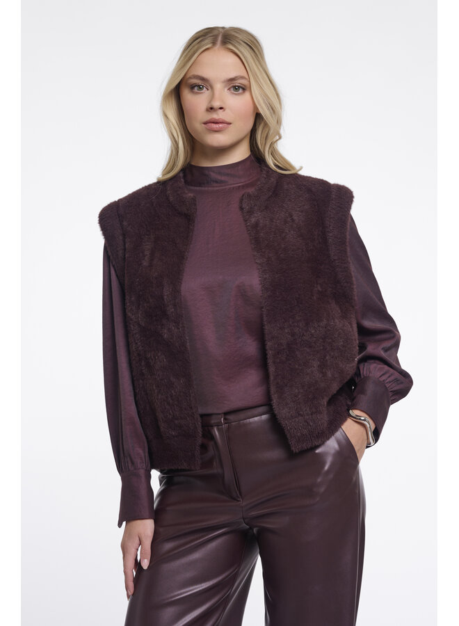 Elona 5002611 Rino & Pelle Short waistcoat Fudge cloak