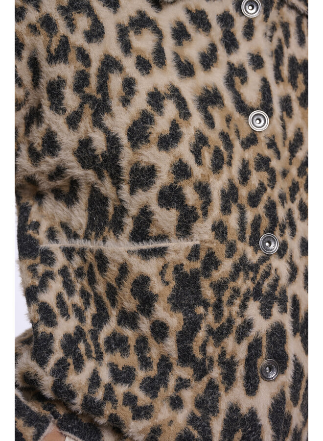 Bubbly.5012611 Rino en Pelle Boxy jacket Light leopard