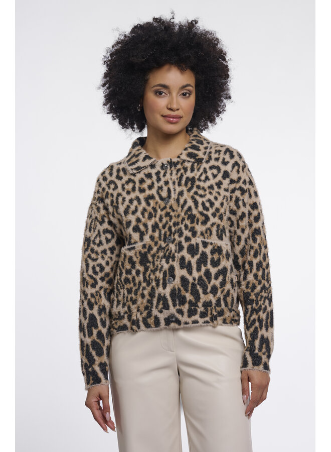 Bubbly 5012611 Rino & Pelle Boxy jacket Light leopard