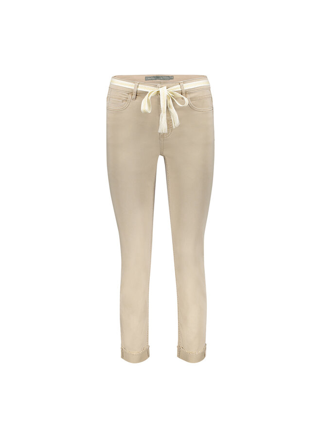 Helen (Ethel col. jog) 720 Geisha Jeans 7/8 turn-up  sand