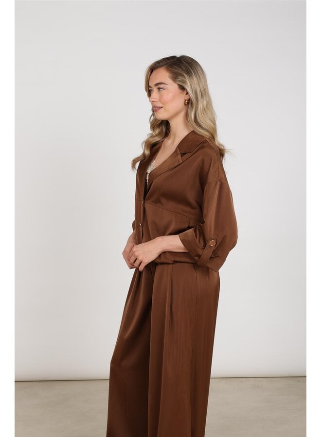 NKF13091 385 Nukus Dorine Jacket Espresso