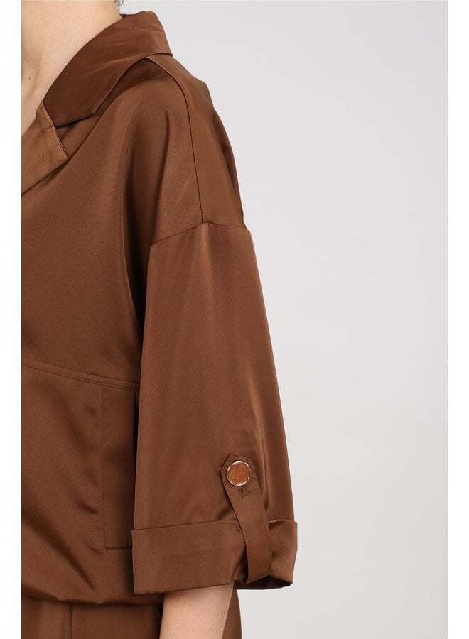 NKF13091 385 Nukus Dorine Jacket Espresso