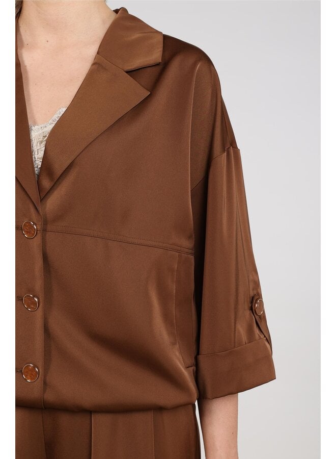 NKF13091 385 Nukus Dorine Jacket Espresso
