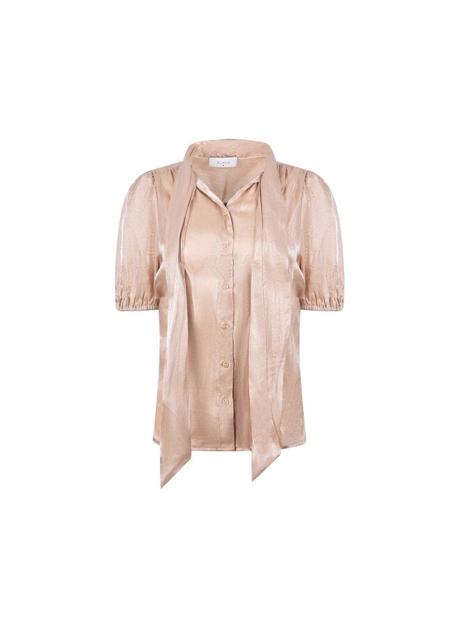 NKF02161 9 Nukus Alberta Blouse Bow Sand