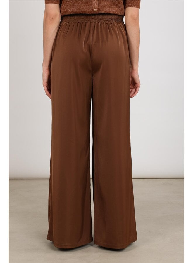 NKF09068 385 Nukus June Pants Shiny Espresso