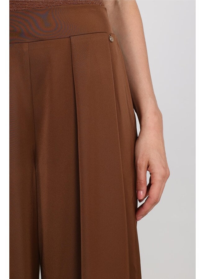 NKF09068 385 Nukus June Pants Shiny Espresso