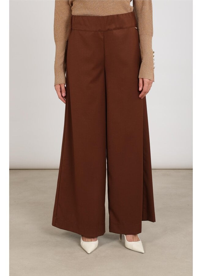 NKF09059 385 Nukus Lieve Pants Espresso