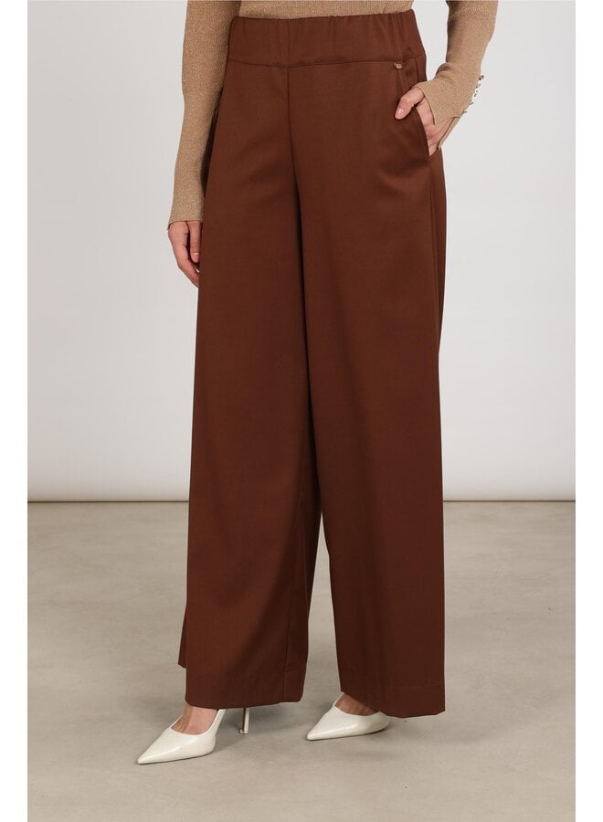 NKF09059 385 Nukus Lieve Pants Espresso