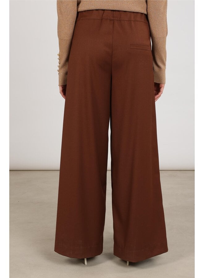 NKF09059 385 Nukus Lieve Pants Espresso