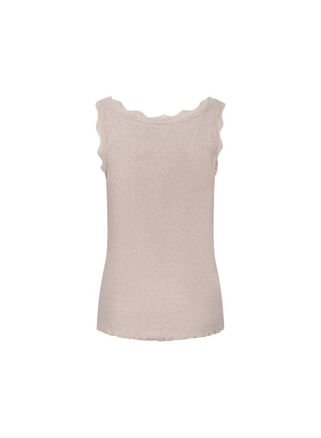 NKF06003 9 Nukus Maddie Singlet Lace Sand