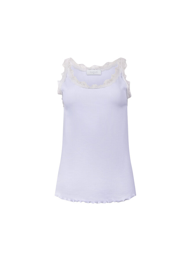 NKF06003 17 Nukus Maddie Singlet Lace Off White