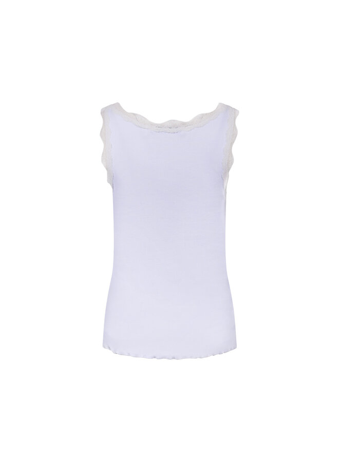 NKF06003 17 Nukus Maddie Singlet Lace Off White