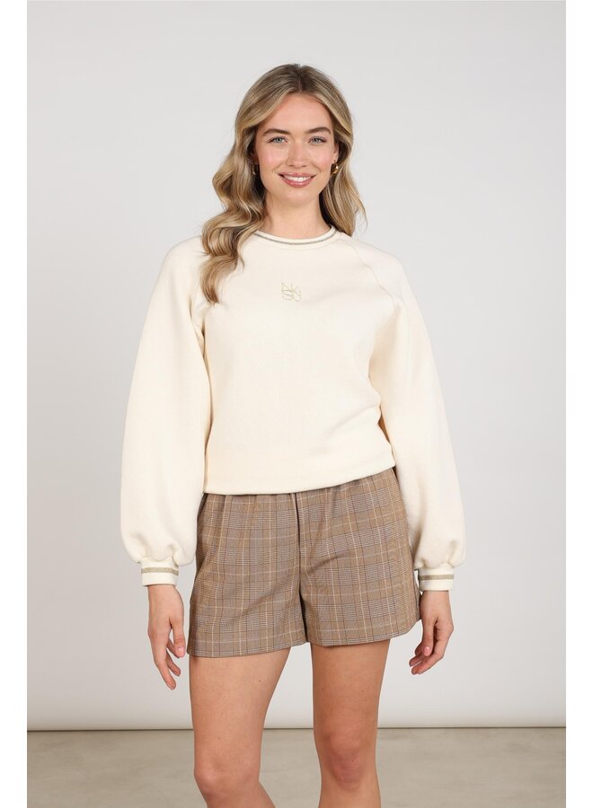 NKF03069 17 Nukus Ollie Pullover NK Off White