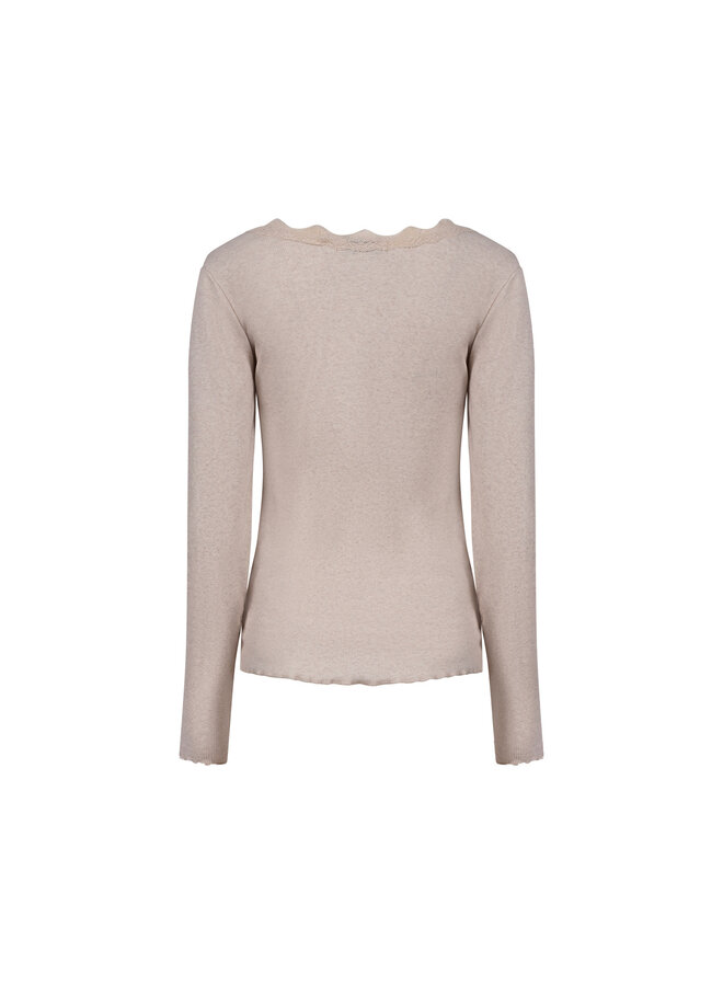 NKF01101 9 Nukus Mika Top Lace Sand