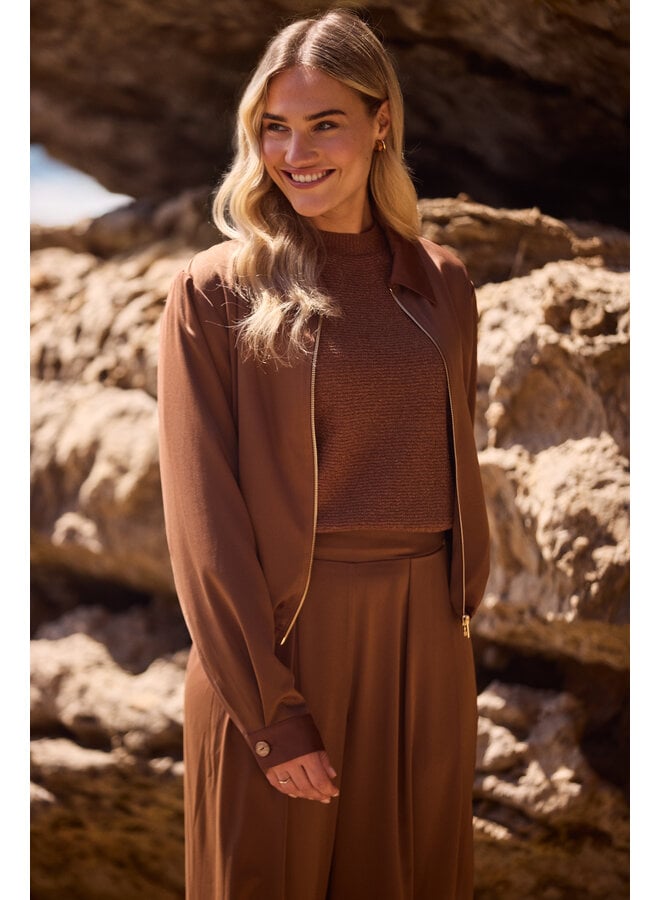 NKF13091 385 Nukus Dorine Jacket Espresso