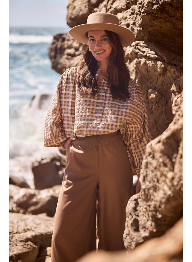NKF09059 335 Nukus Lieve Pants Toffee