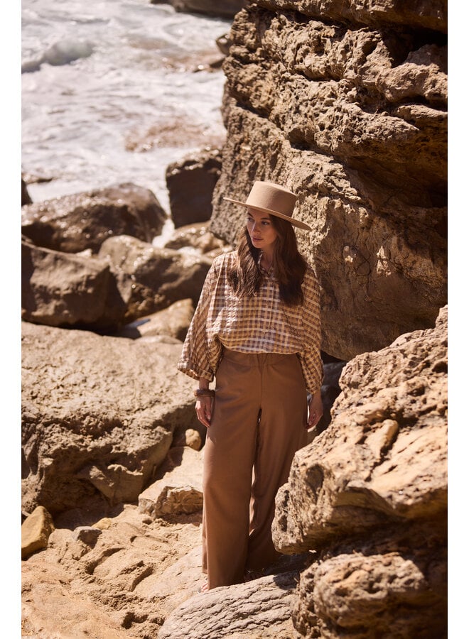 NKF09059 335 Nukus Lieve Pants Toffee