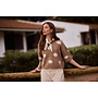 NKF03080 60 Nukus Lara Pullover Dots Taupe