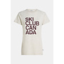 W26F1924 05m-351 Penn en Ink T-shirt print ecru mel. aubergine