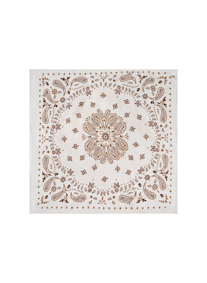 NKF16004 318 Nukus Cici Scarf Paisley offwhite toffee