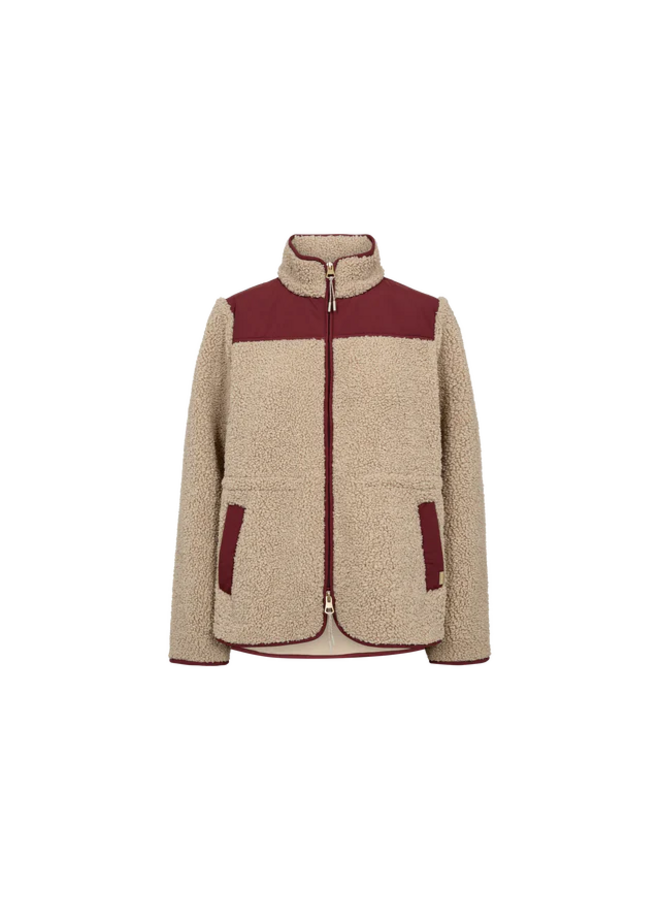 179580 273 MosMosh MMElisa Eli Teddy Jacket Cabernet