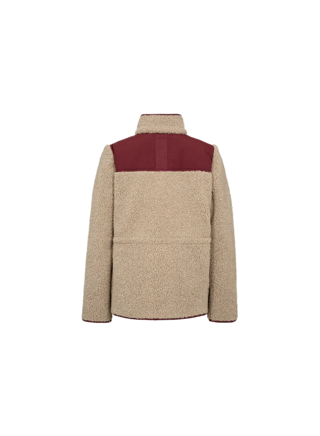 179580 273 MosMosh MMElisa Eli Teddy Jacket Cabernet
