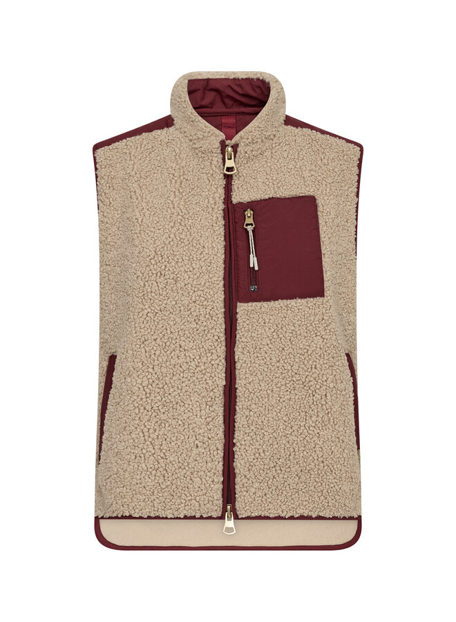 179570 273 Mos Mosh MMRowe Eli Teddy Vest Cabernet