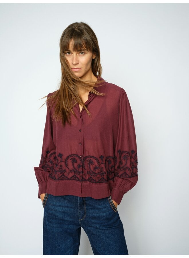 181730 278 MosMosh MMSilca Lino Shirt Port Royale