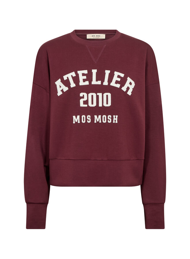 177510 278 MosMosh MMNima O-LS Sweatshirt Port Royale