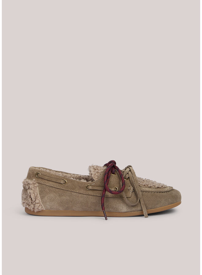 8s1113-8633 742 Summum Fancy booshoe with teddy Taupe