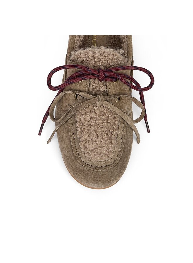 8s1113-8633 742 Summum Fancy booshoe with teddy Taupe