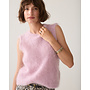 7s8022-70089 327 Summum Spencer Kid mohair knit Faded pink