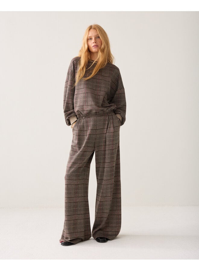 3s5369-30794 120 Summum Sweatshirt Check jacquard Multicolour