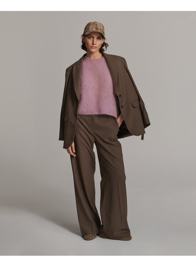 1s1330-12481 742 Summum Blazer Twill melange Taupe