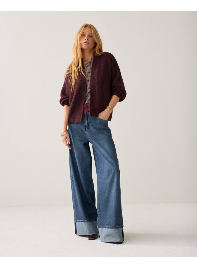2s3525-12482 120 Summum Top Check burgundy Multicolour