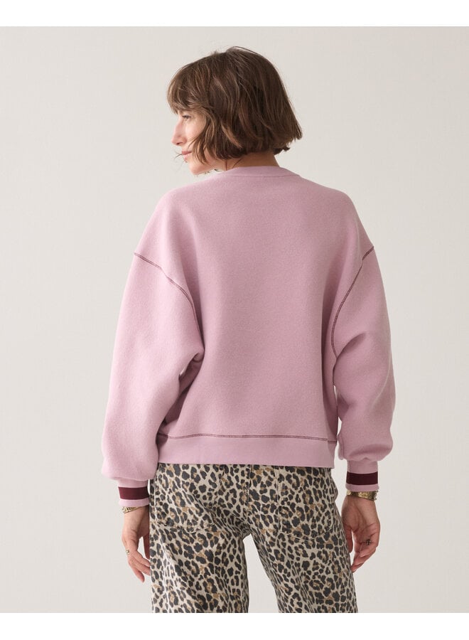 3s5365-30413 327 Summum Soft balloon Sweatshirt Faded pink