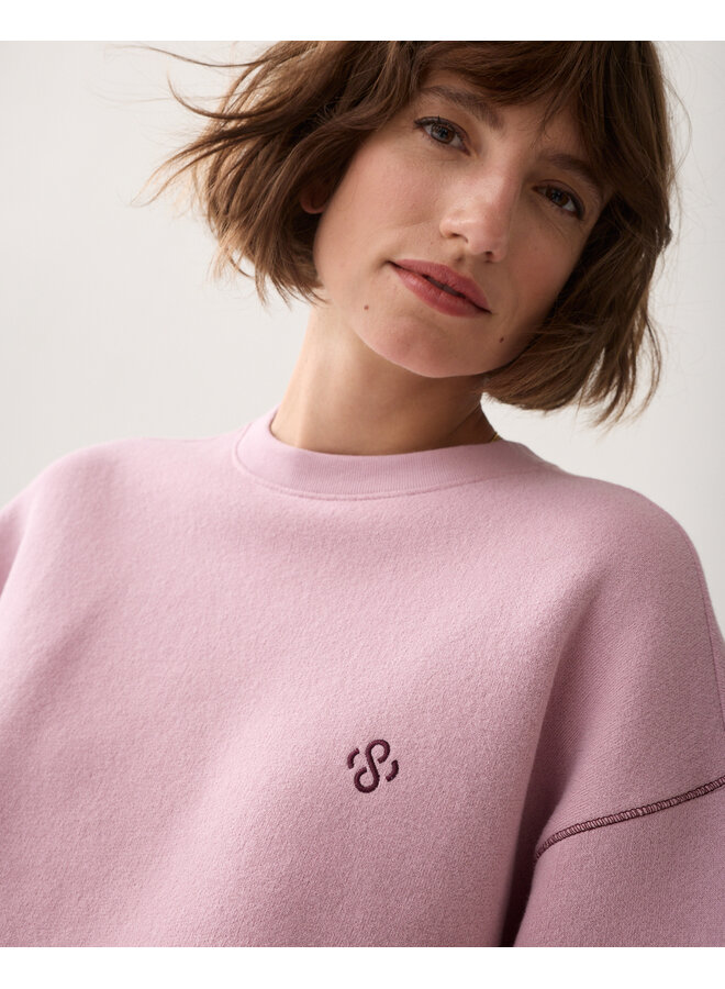 3s5365-30413 327 Summum Soft balloon Sweatshirt Faded pink