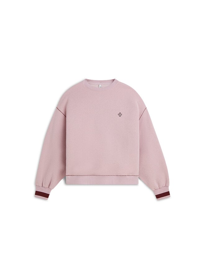3s5365-30413 327 Summum Soft balloon Sweatshirt Faded pink