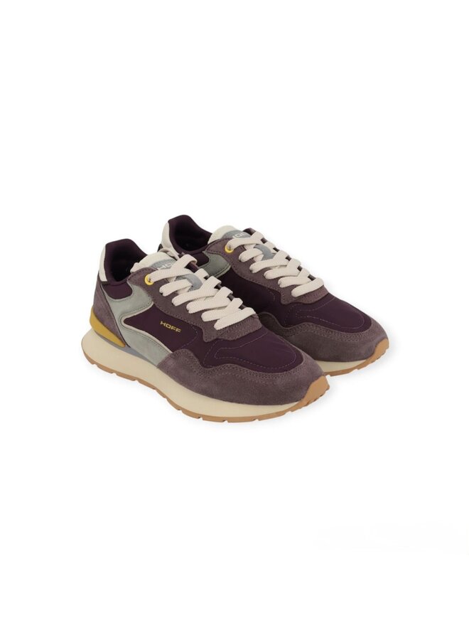22602405 Hoff SNEAKER Woman CITY CHROMA AUBERGINE