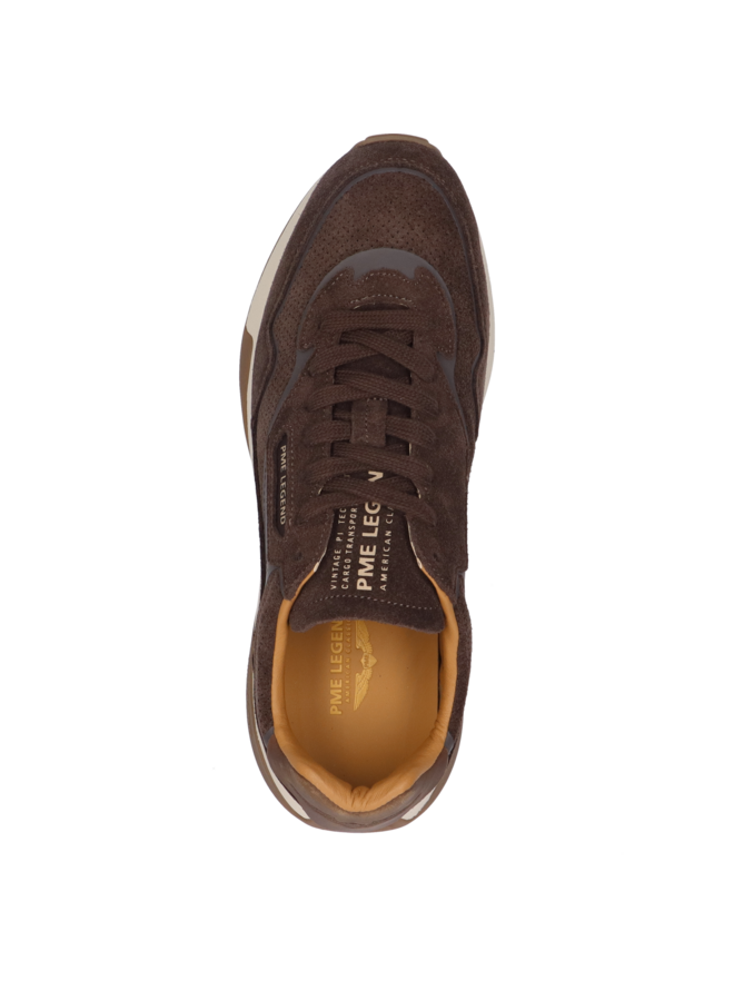 55.1012.01-D00 PME LEGEND Schoenen LATCH RS-10 SUEDE BROWN Brown