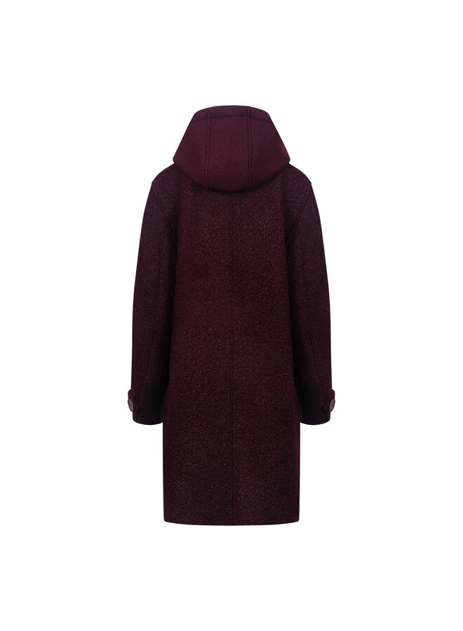 NKF12009 333 Nukus Mirthe Coat Boucle Cherry