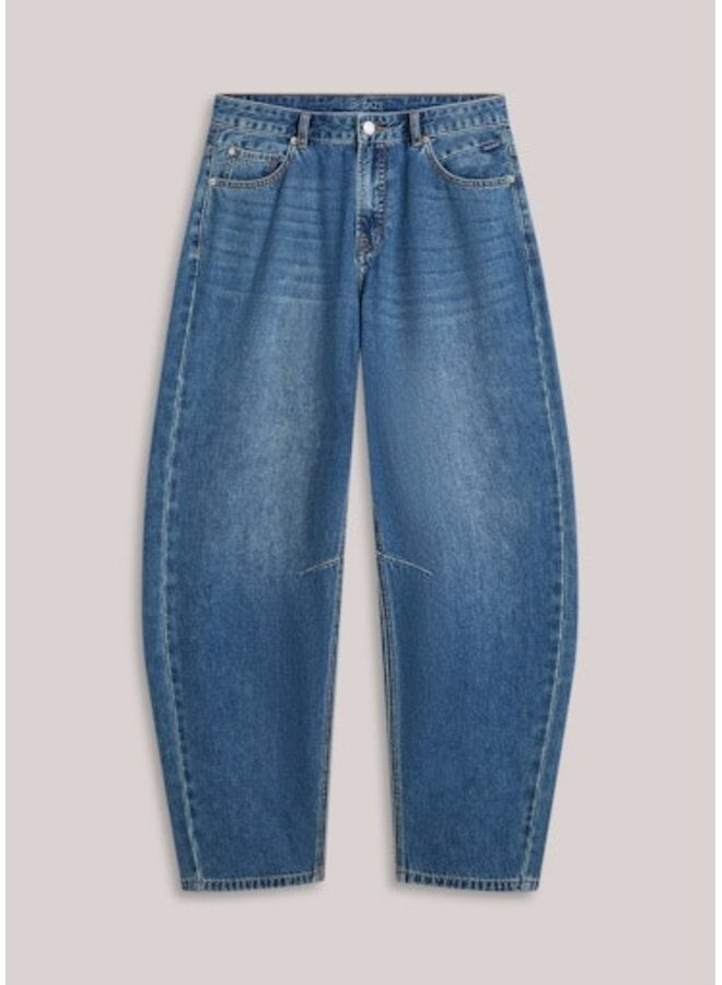 4s2746-5169 453 Summum Cocoon leg jeans Vintage cotton twill Denim