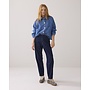 4s2740-5153 490 Summum Tapered jeans Soft fine twill Indigo