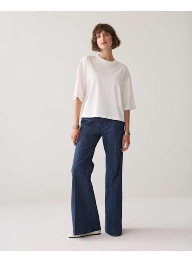 3s5332-30799 122 Summum Tee Heavy jersey Ivory