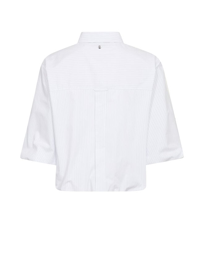 181930 109 MosMosh MMMaxime Nylah Shirt Bright White