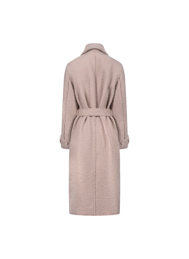 NKF12012 9 Nukus Mace Coat Boucle Sand